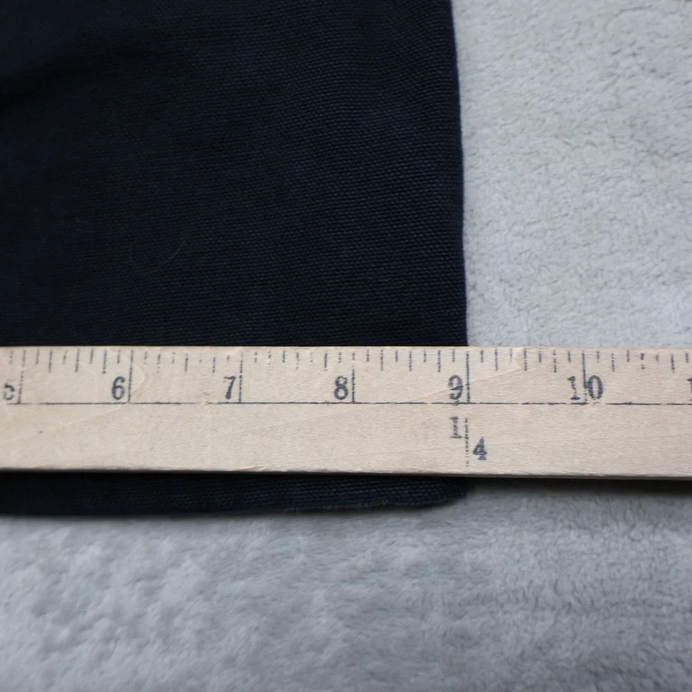 Carhartt Pants Men 34x30 Black Dungaree Loose Straight Washed‎ Duck Lined B111